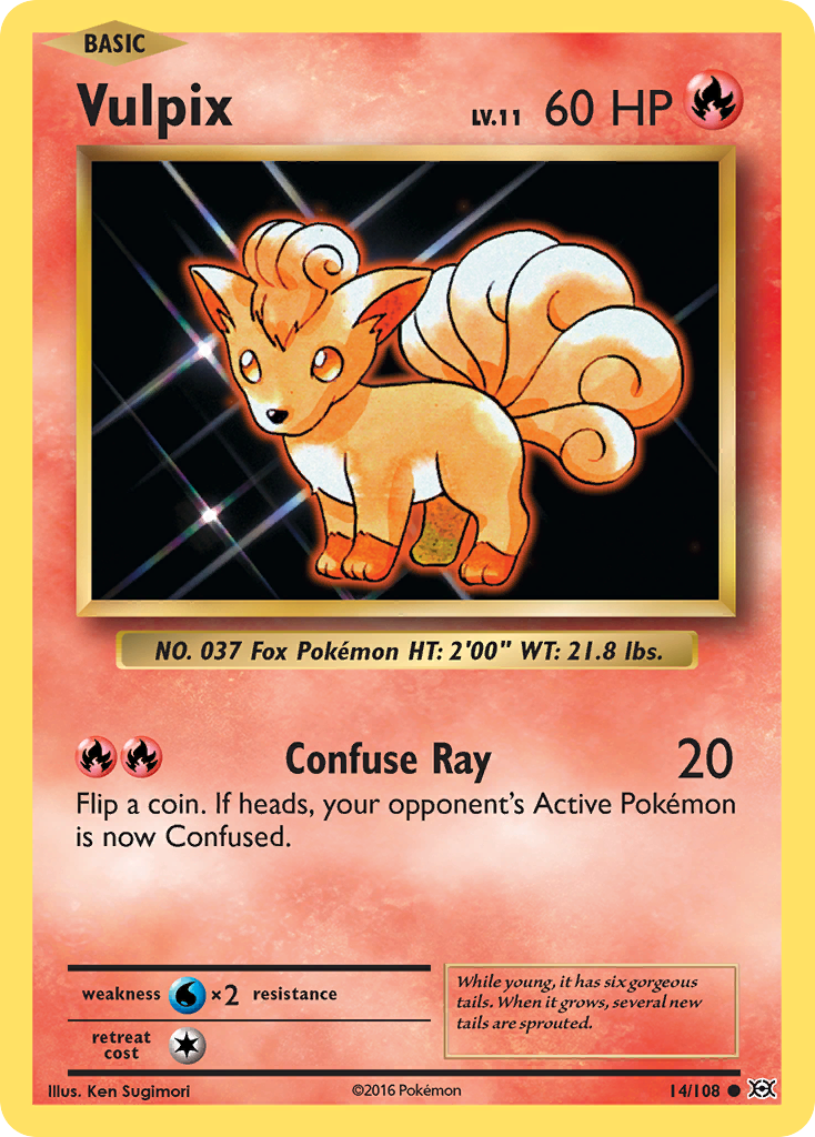 Vulpix (14/108) [XY: Evolutions] | Infinity Cards & Collectibles