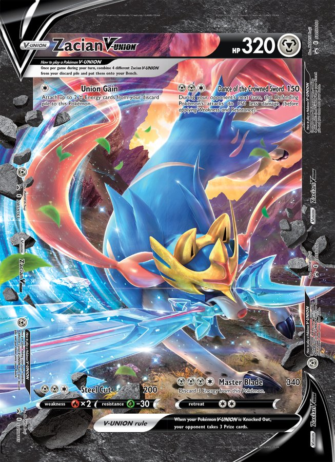 Zacian V-Union (Jumbo Card) [Sword & Shield: Black Star Promos] | Infinity Cards & Collectibles