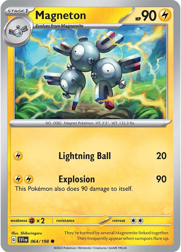 Magneton (064/198) [Scarlet & Violet: Base Set] | Infinity Cards & Collectibles
