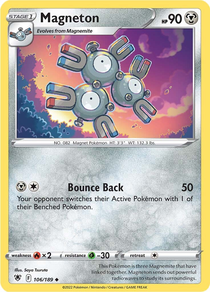 Magneton (106/189) [Sword & Shield: Astral Radiance] | Infinity Cards & Collectibles