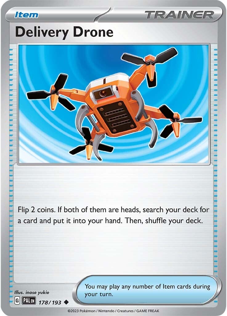 Delivery Drone (178/193) [Scarlet & Violet: Paldea Evolved] | Infinity Cards & Collectibles