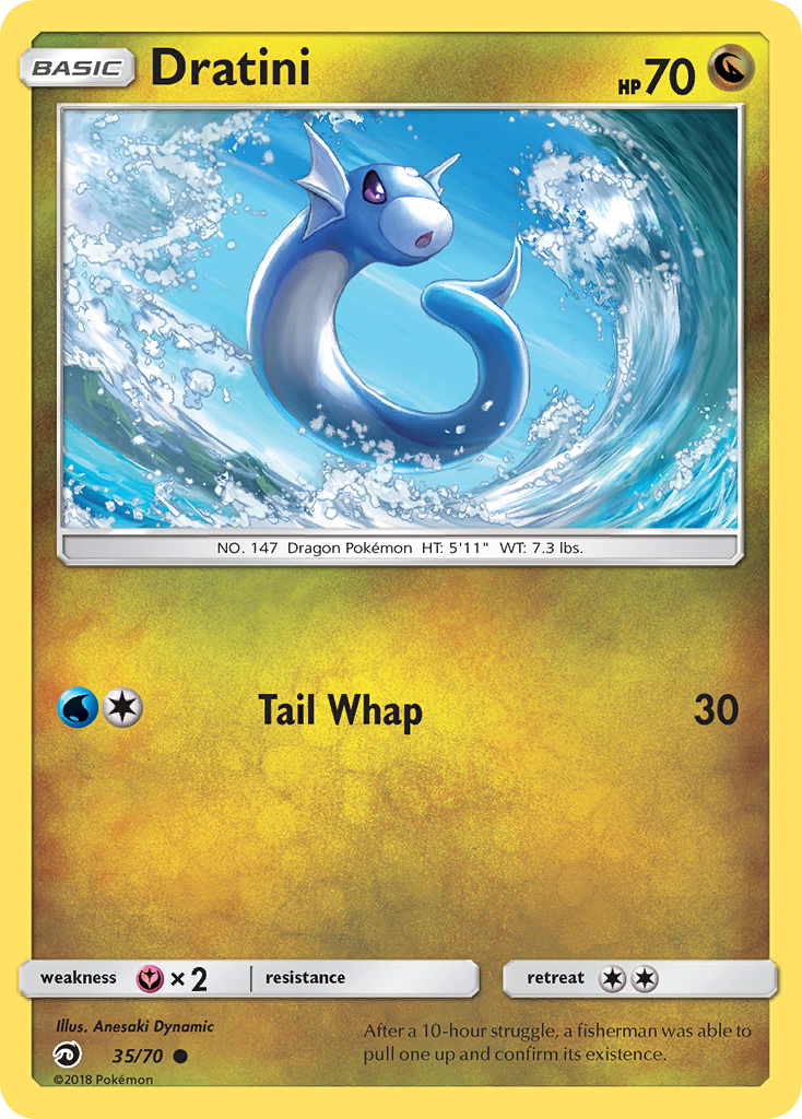 Dratini (35/70) [Sun & Moon: Dragon Majesty] | Infinity Cards & Collectibles