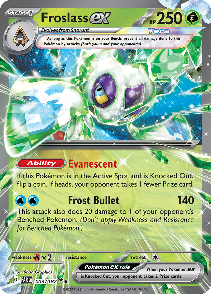 Froslass ex (003/182) [Scarlet & Violet: Paradox Rift] | Infinity Cards & Collectibles