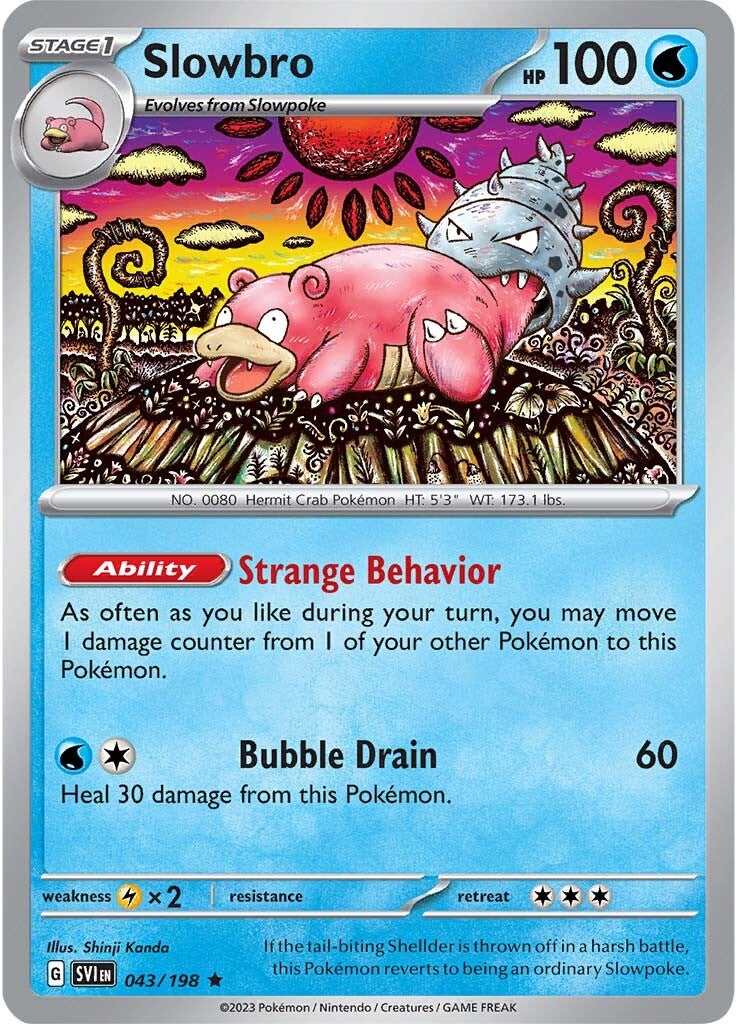 Slowbro (043/198) [Scarlet & Violet: Base Set] | Infinity Cards & Collectibles