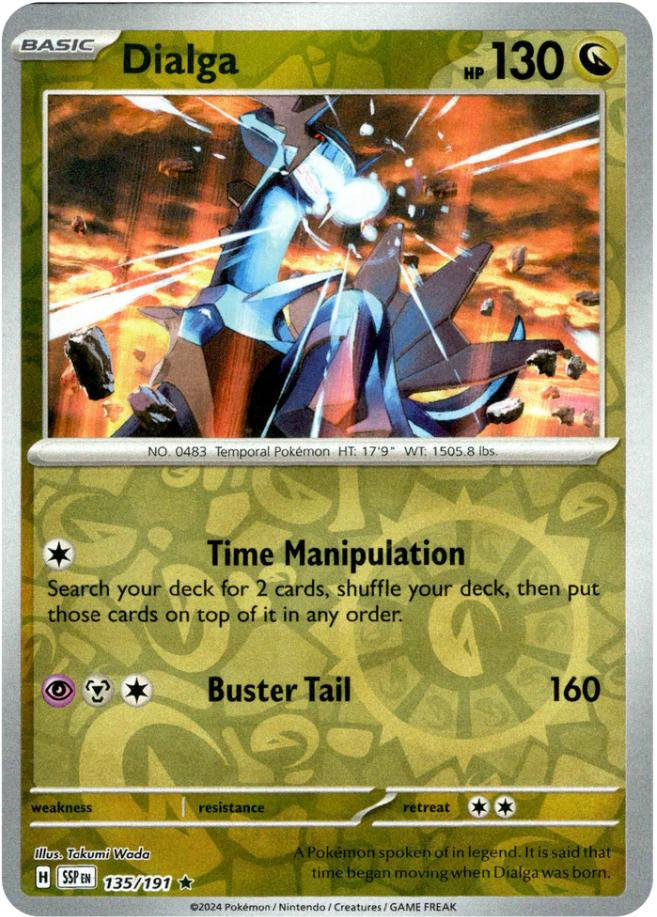 Dialga (135/191) [Scarlet & Violet: Surging Sparks] | Infinity Cards & Collectibles