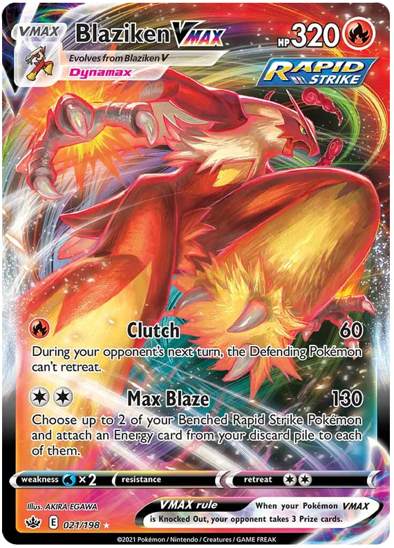 Blaziken VMAX (021/198) [Sword & Shield: Chilling Reign] | Infinity Cards & Collectibles