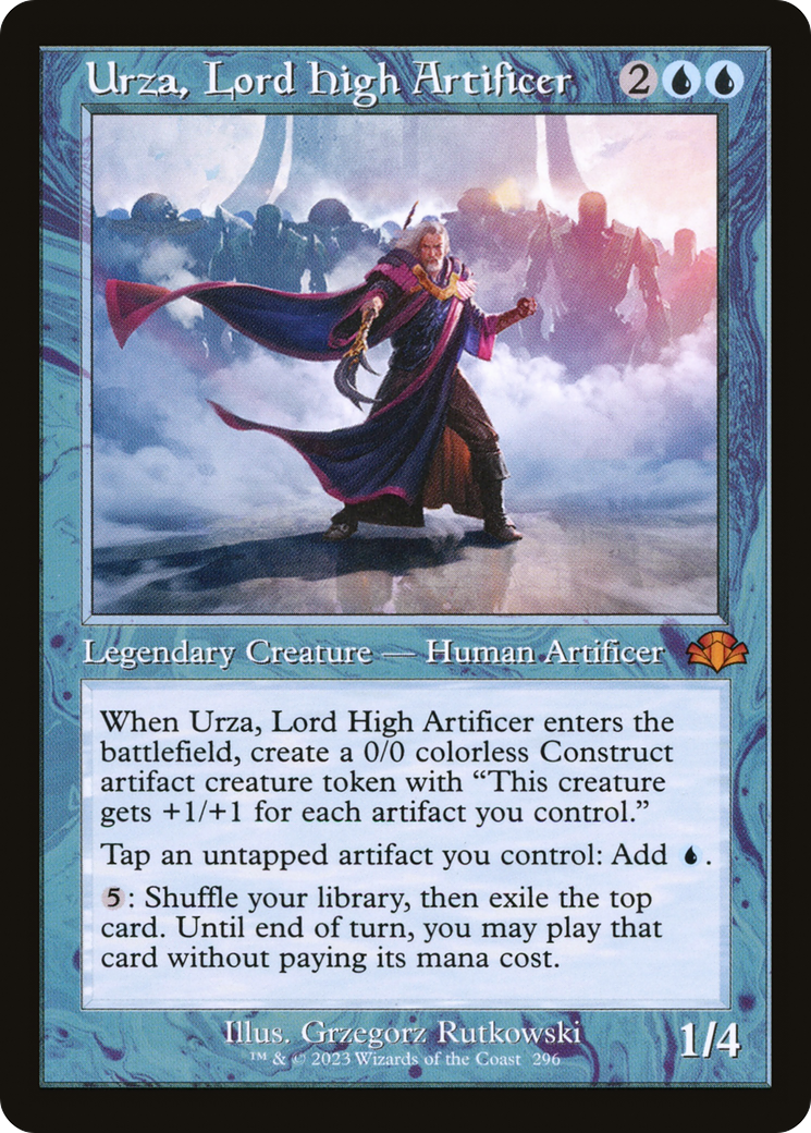 Urza, Lord High Artificer (Retro) [Dominaria Remastered] | Infinity Cards & Collectibles