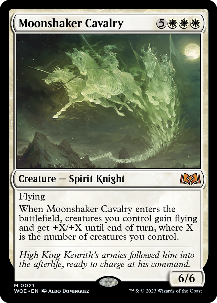Moonshaker Cavalry [Wilds of Eldraine] | Infinity Cards & Collectibles