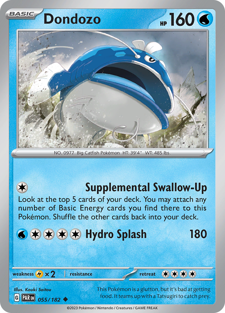 Dondozo (055/182) [Scarlet & Violet: Paradox Rift] | Infinity Cards & Collectibles