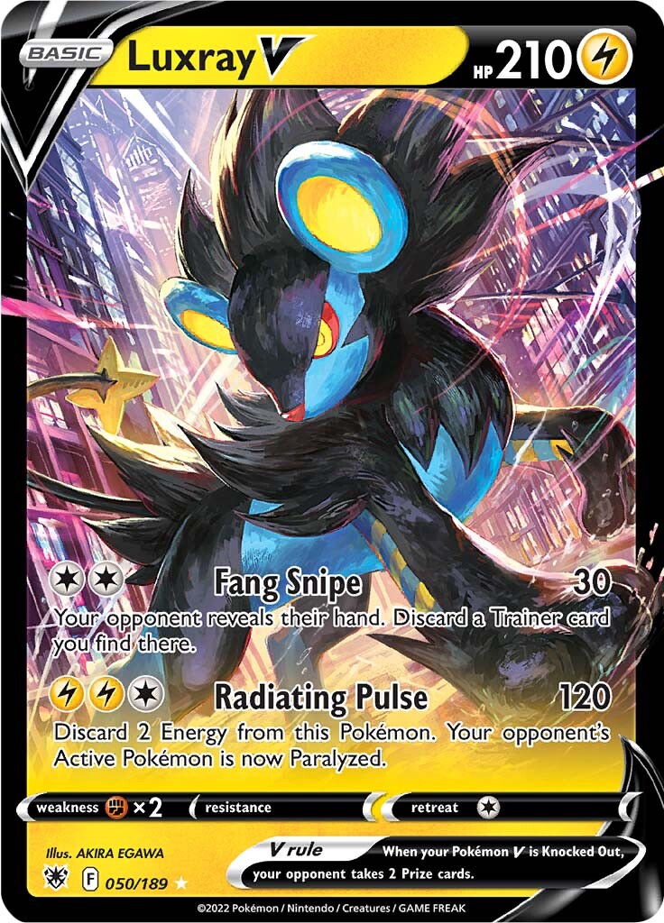 Luxray V (050/189) [Sword & Shield: Astral Radiance] | Infinity Cards & Collectibles