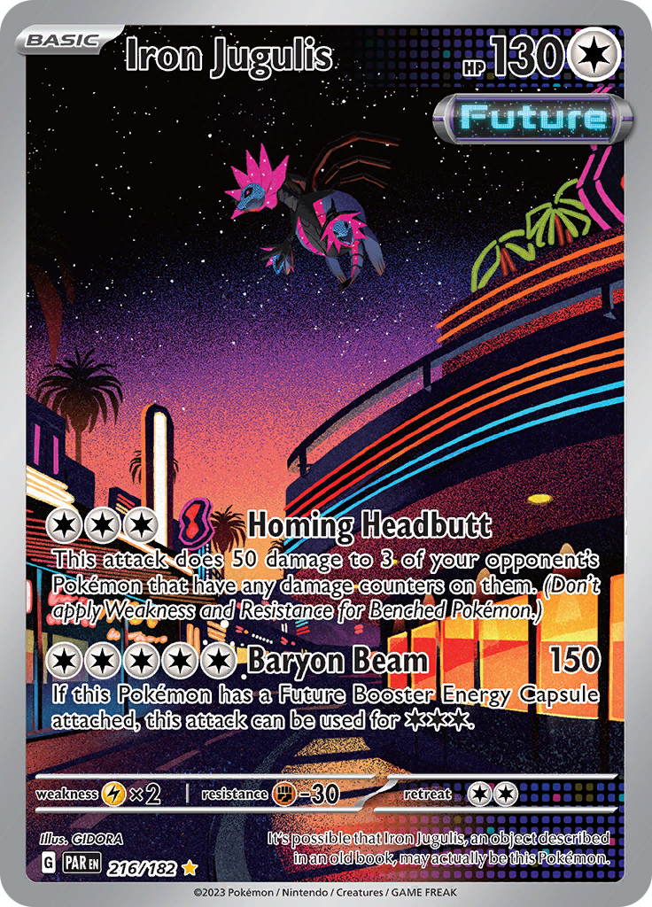 Iron Jugulis (216/182) [Scarlet & Violet: Paradox Rift] | Infinity Cards & Collectibles