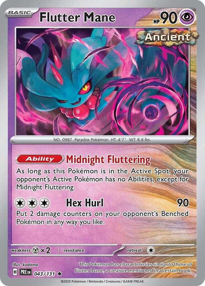 Flutter Mane (043/131) [Scarlet & Violet: Prismatic Evolutions] | Infinity Cards & Collectibles