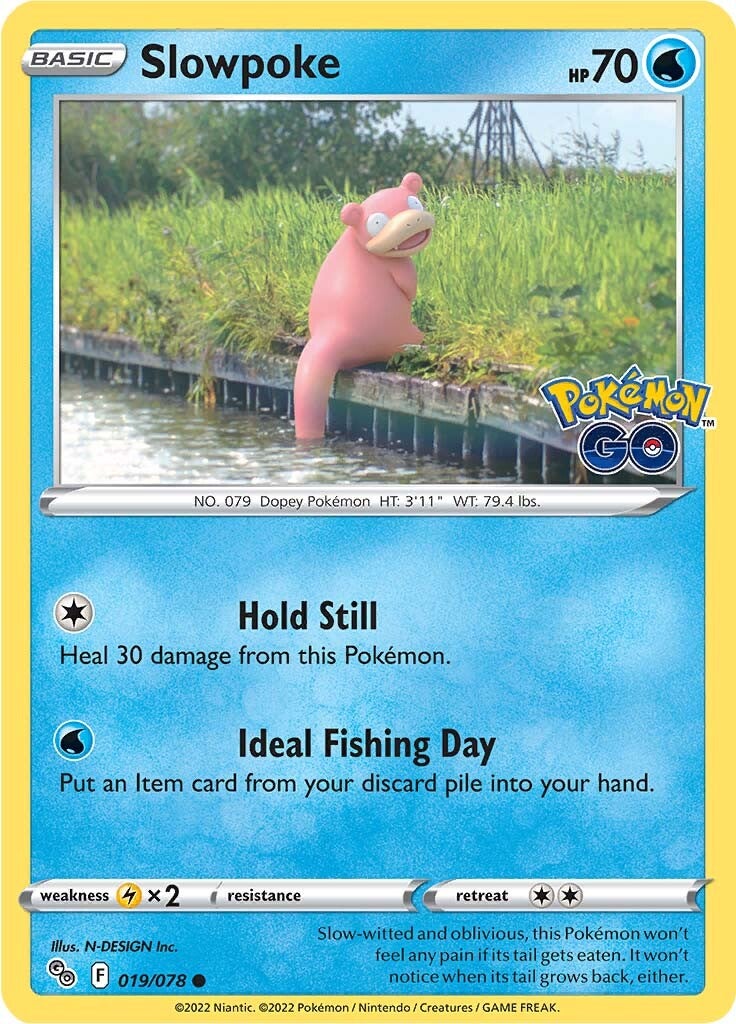 Slowpoke (019/078) [Pokémon GO] | Infinity Cards & Collectibles