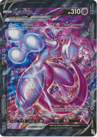 Mewtwo V-Union (Jumbo Card) [Sword & Shield: Black Star Promos] | Infinity Cards & Collectibles