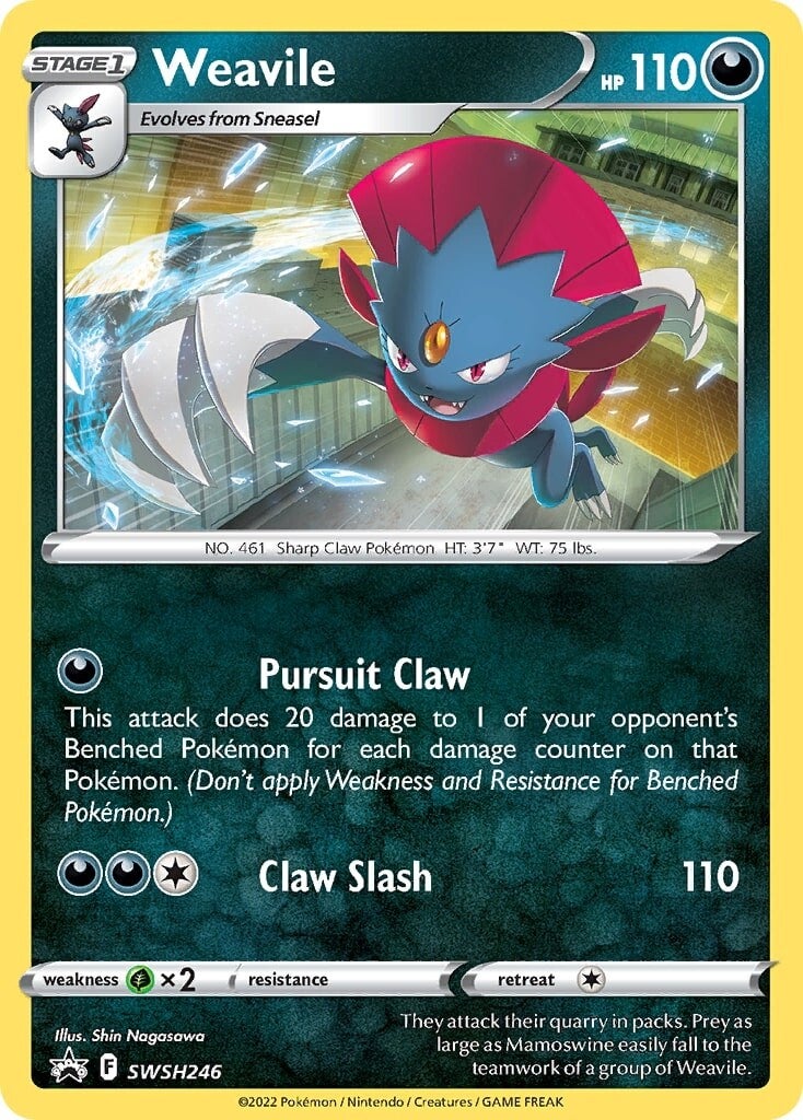 Weavile (SWSH246) [Sword & Shield: Black Star Promos] | Infinity Cards & Collectibles