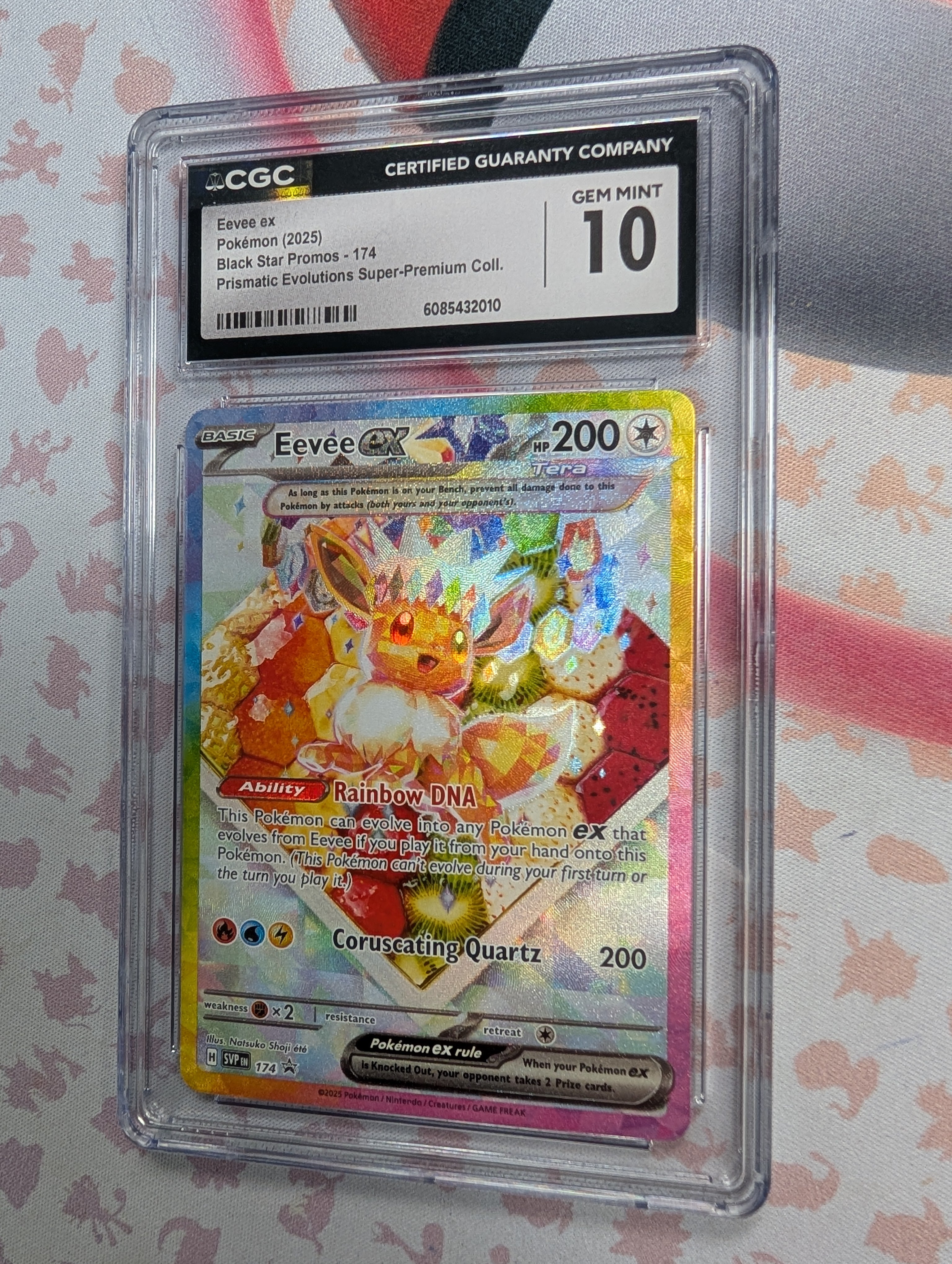 Eevee ex (174) [Scarlet & Violet: Black Star Promos] CGC Gem Mint 10 | Infinity Cards & Collectibles