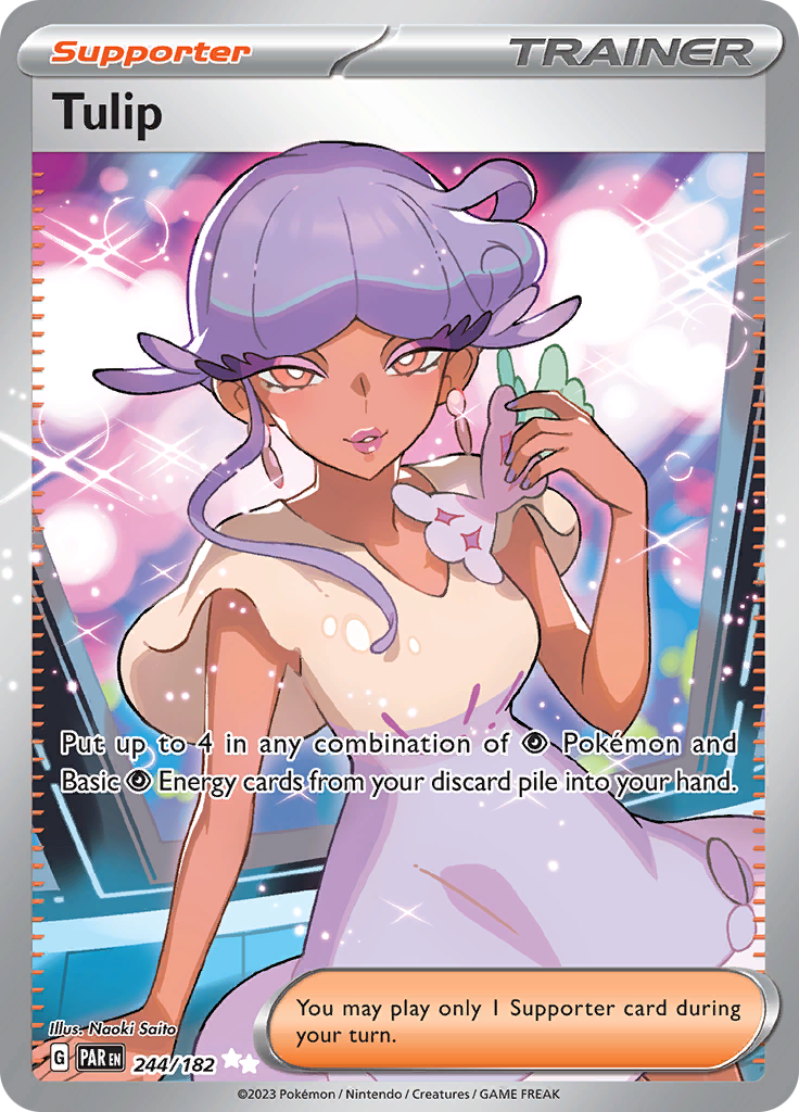 Tulip (244/182) [Scarlet & Violet: Paradox Rift] | Infinity Cards & Collectibles