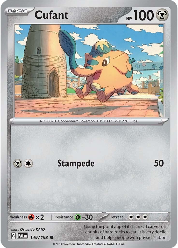 Cufant (149/193) [Scarlet & Violet: Paldea Evolved] | Infinity Cards & Collectibles