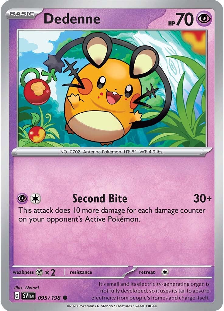 Dedenne (095/198) [Scarlet & Violet: Base Set] | Infinity Cards & Collectibles