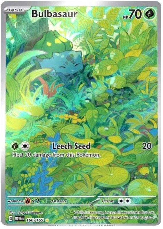 Bulbasaur (166/165) [Scarlet & Violet 151] | Infinity Cards & Collectibles