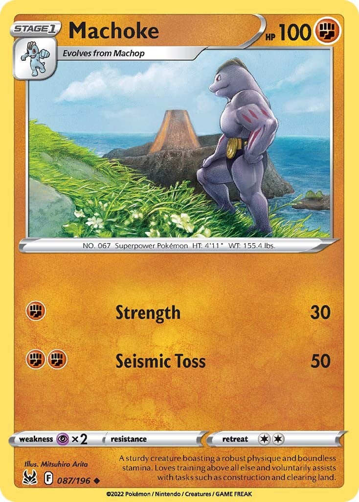 Machoke (087/196) [Sword & Shield: Lost Origin] | Infinity Cards & Collectibles