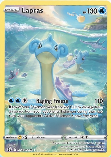Lapras (GG05/GG70) [Sword & Shield: Crown Zenith] | Infinity Cards & Collectibles