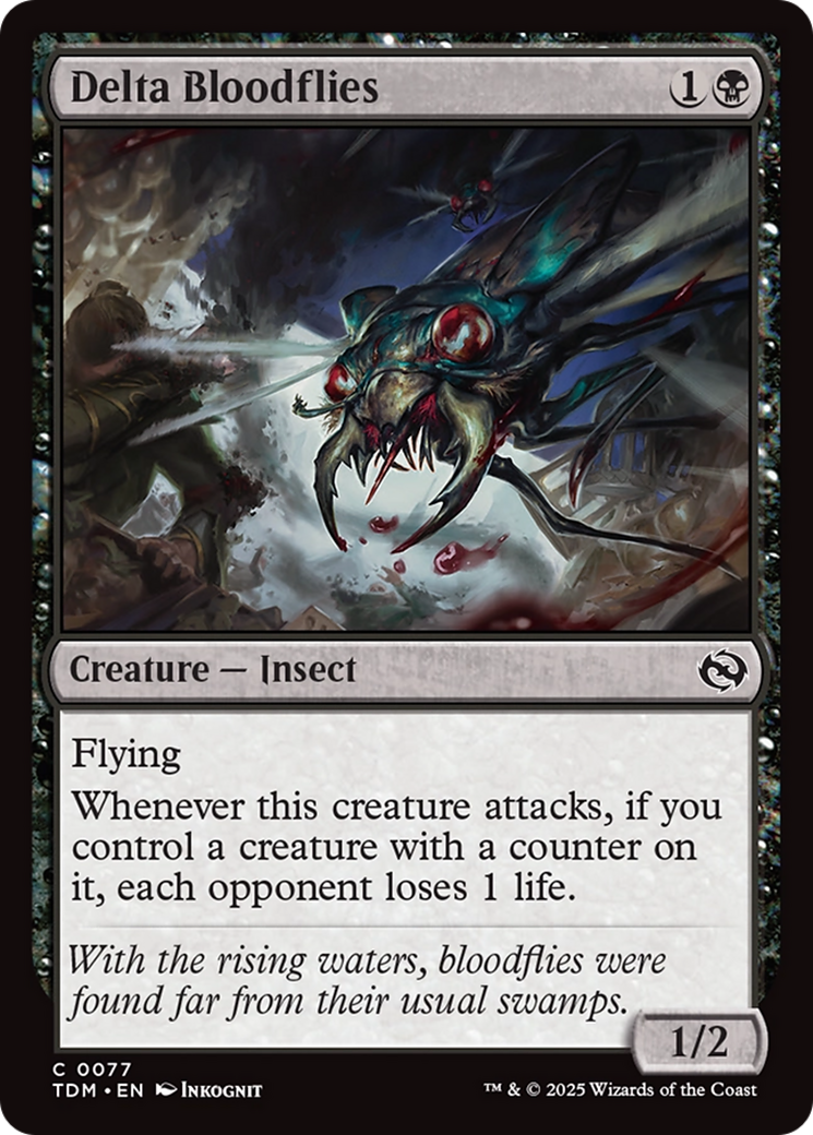 Delta Bloodflies [Tarkir: Dragonstorm] | Infinity Cards & Collectibles