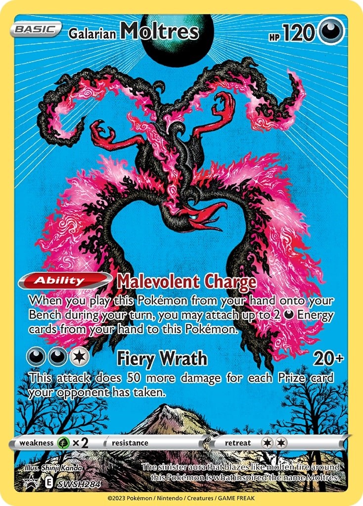 Galarian Moltres (SWSH284) [Sword & Shield: Black Star Promos] | Infinity Cards & Collectibles