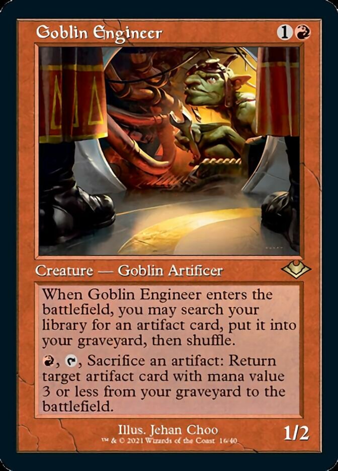 Goblin Engineer (Retro) [Modern Horizons] | Infinity Cards & Collectibles
