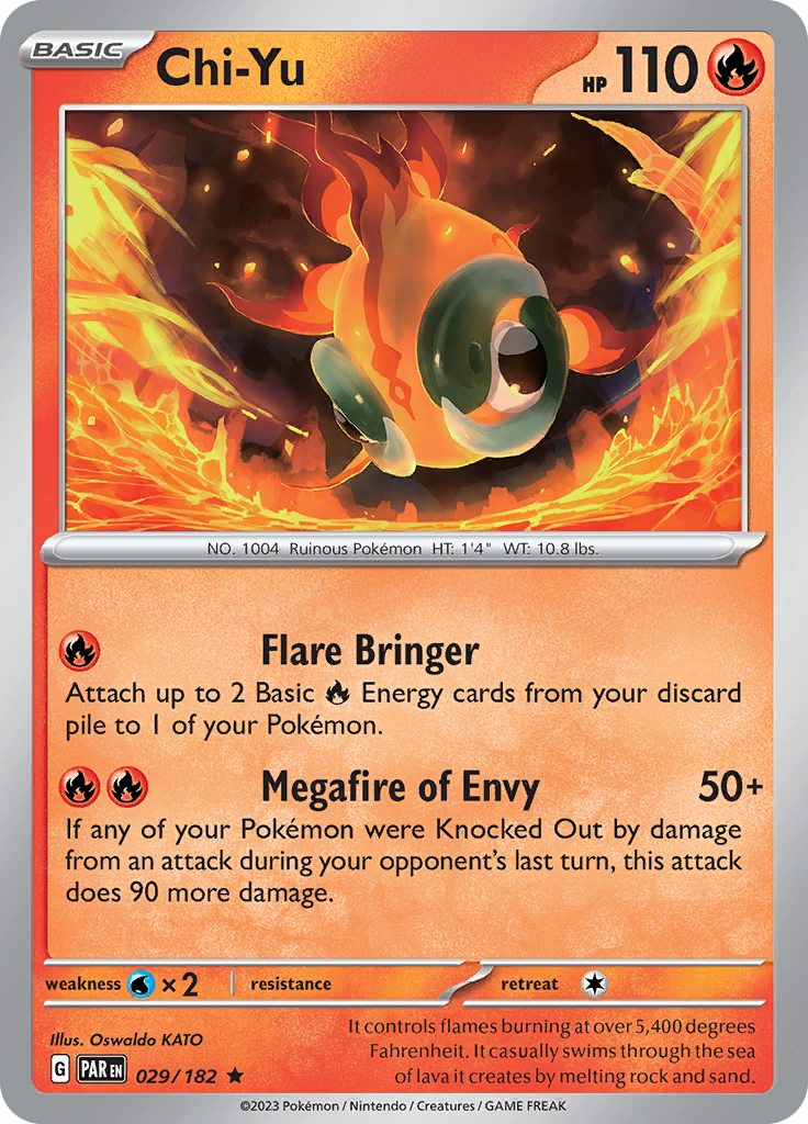 Chi-Yu (029/182) [Scarlet & Violet: Paradox Rift] | Infinity Cards & Collectibles