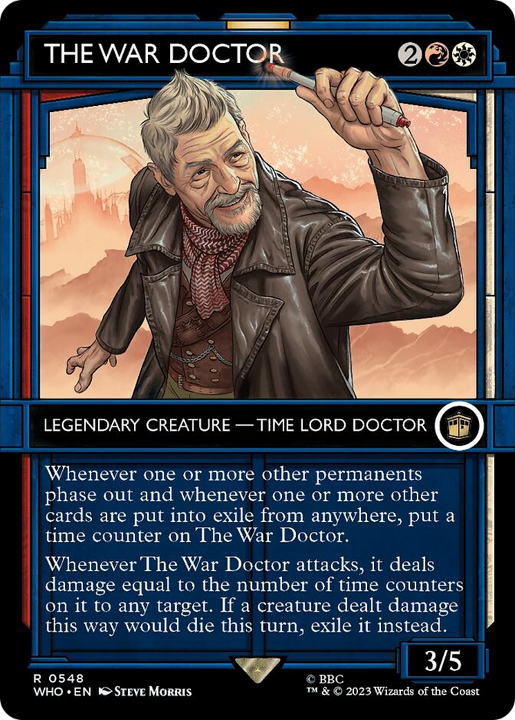 The War Doctor (Showcase) [Doctor Who] | Infinity Cards & Collectibles