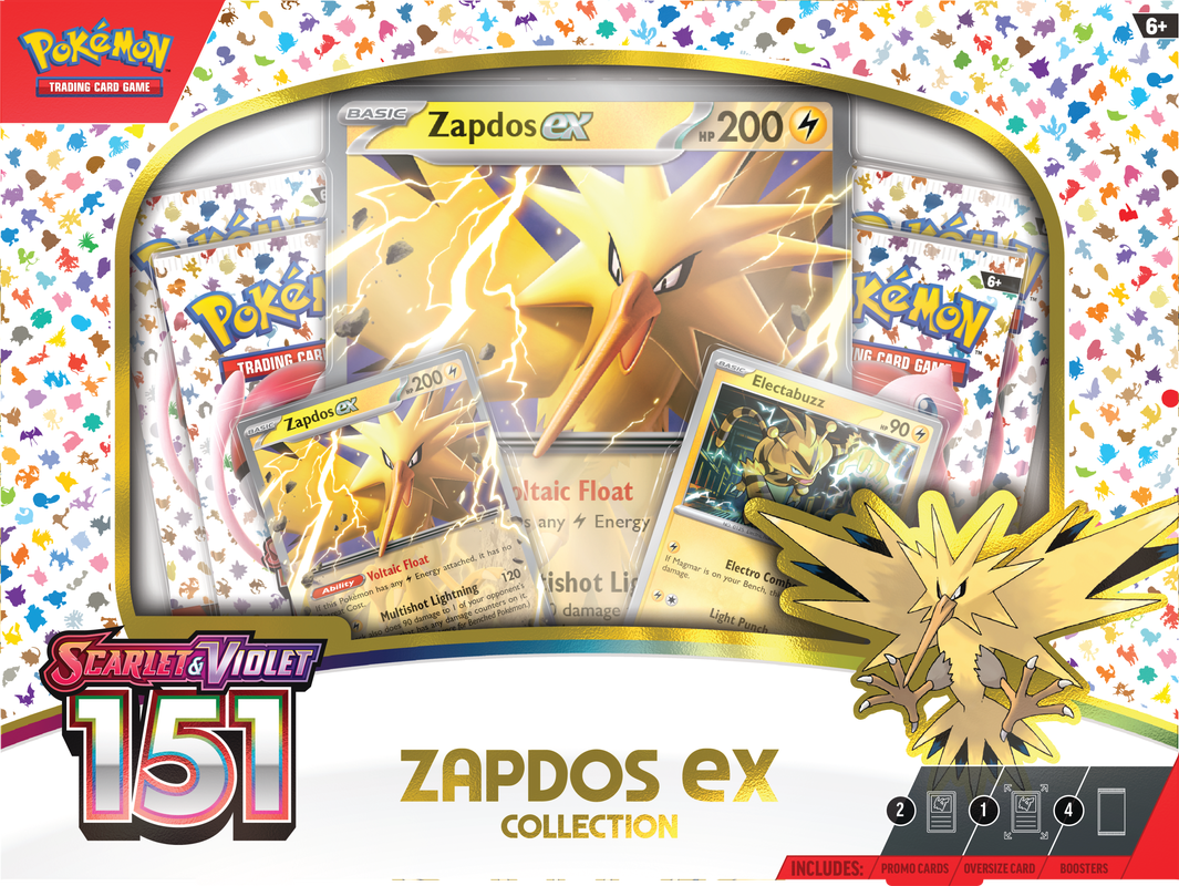 SV3.5 - Pokémon 151 Zapdos ex Collection