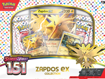 SV3.5 - Pokémon 151 Zapdos ex Collection