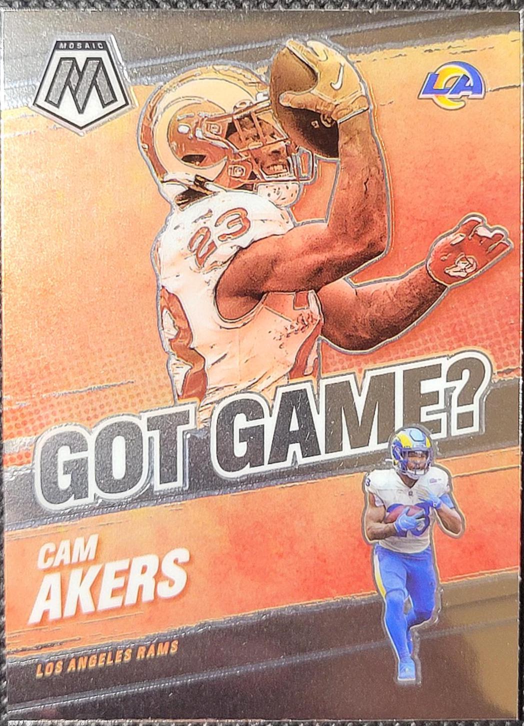 Cam Akers #GG-9 2021 Panini Mosaic Got Game