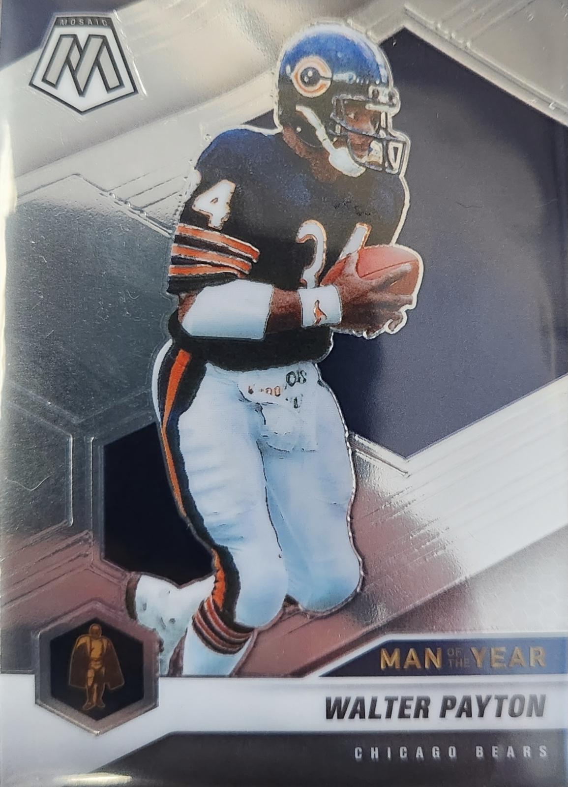 Walter Payton #261 2021 Panini Mosaic