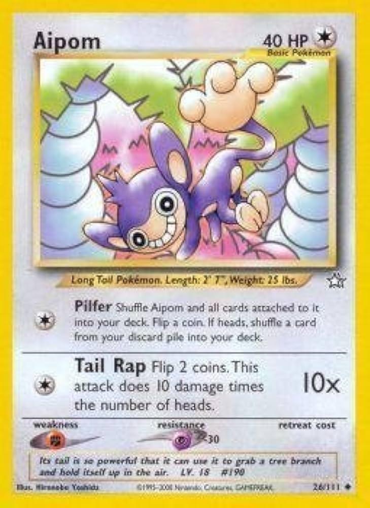 Aipom (26/111) [Neo Genesis Unlimited]