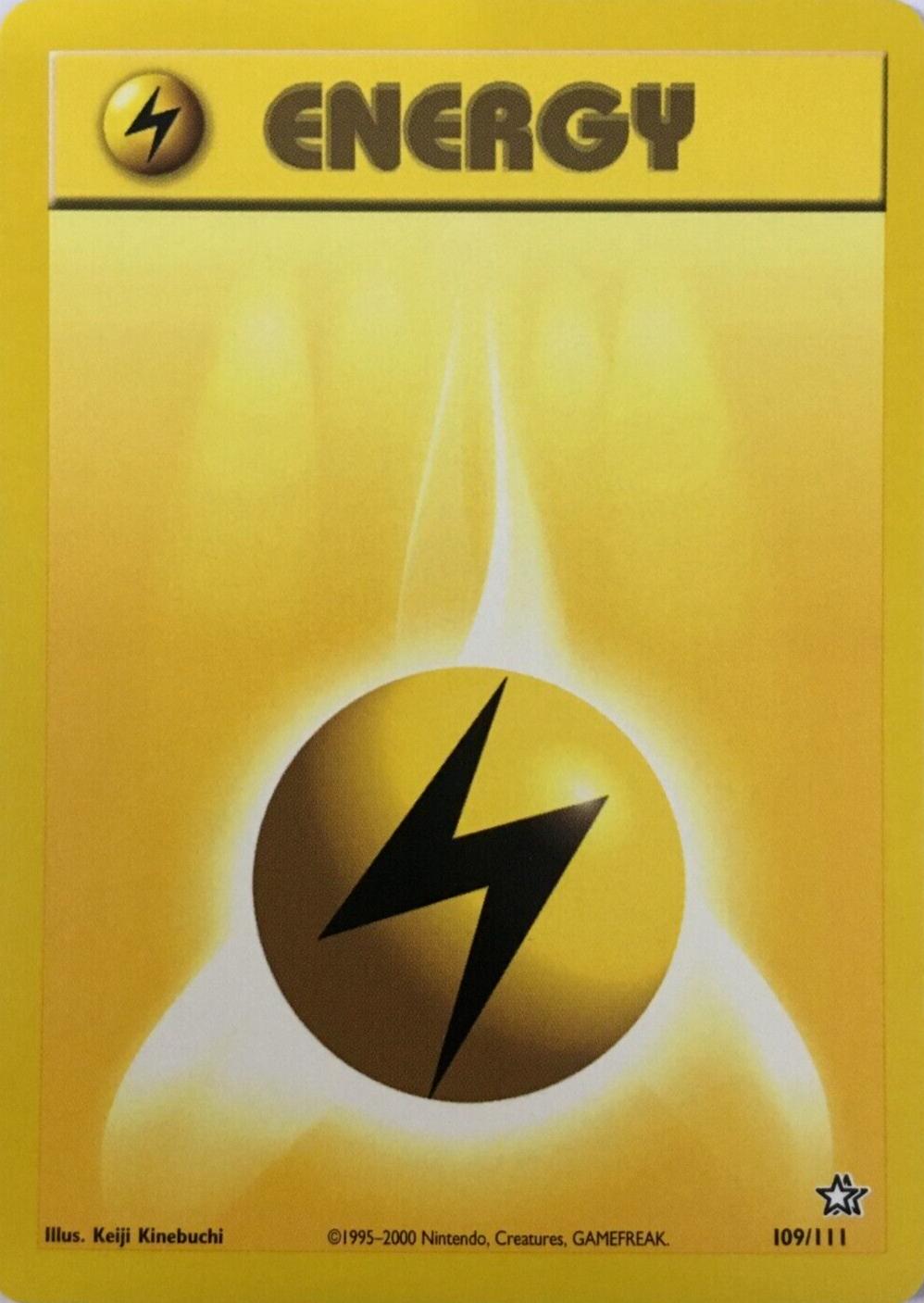Lightning Energy (109/111) [Neo Genesis Unlimited]
