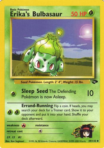 Erika's Bulbasaur (39/132) [Gym Challenge Unlimited]