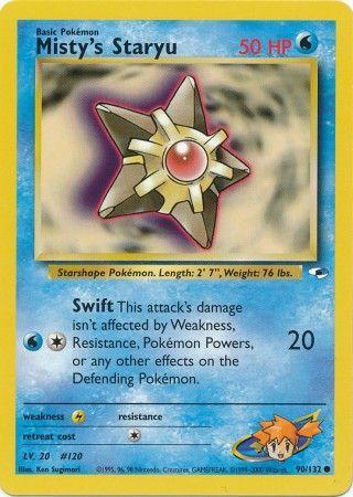 Misty's Staryu (90/132) [Gym Heroes Unlimited]