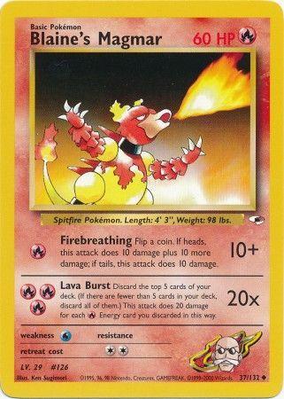 Blaine's Magmar (37/132) [Gym Heroes Unlimited]