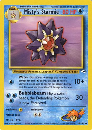 Misty's Starmie (56/132) [Gym Heroes Unlimited]