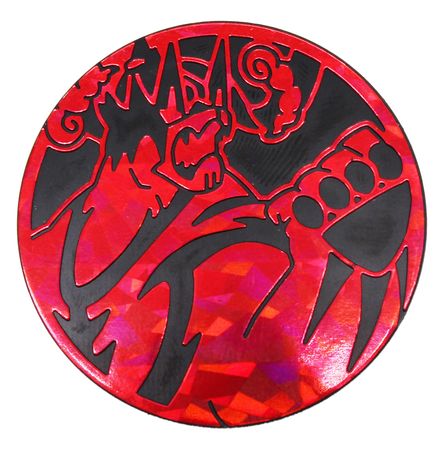 Single Strike Urshifu Large Collectible Pokemon Coin (Red Cracked Ice Holofoil)