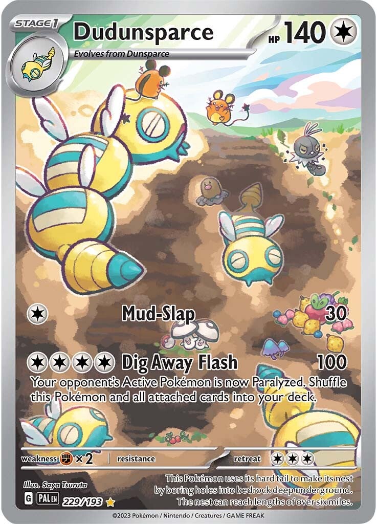 Dudunsparce (229/193) [Scarlet & Violet: Paldea Evolved] | Infinity Cards & Collectibles