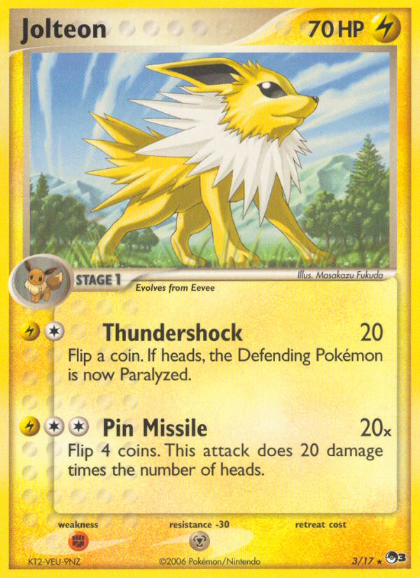 Jolteon (3/17) [POP Series 3] | Infinity Cards & Collectibles