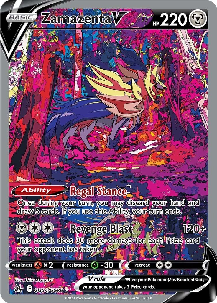 Zamazenta V (GG54/GG70) [Sword & Shield: Crown Zenith] | Infinity Cards & Collectibles