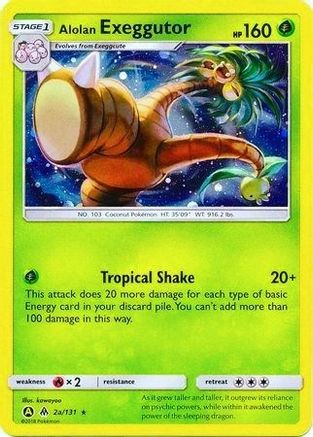 Alolan Exeggutor (2a/131) [Alternate Art Promos] (Sun & Moon: Forbidden Light)