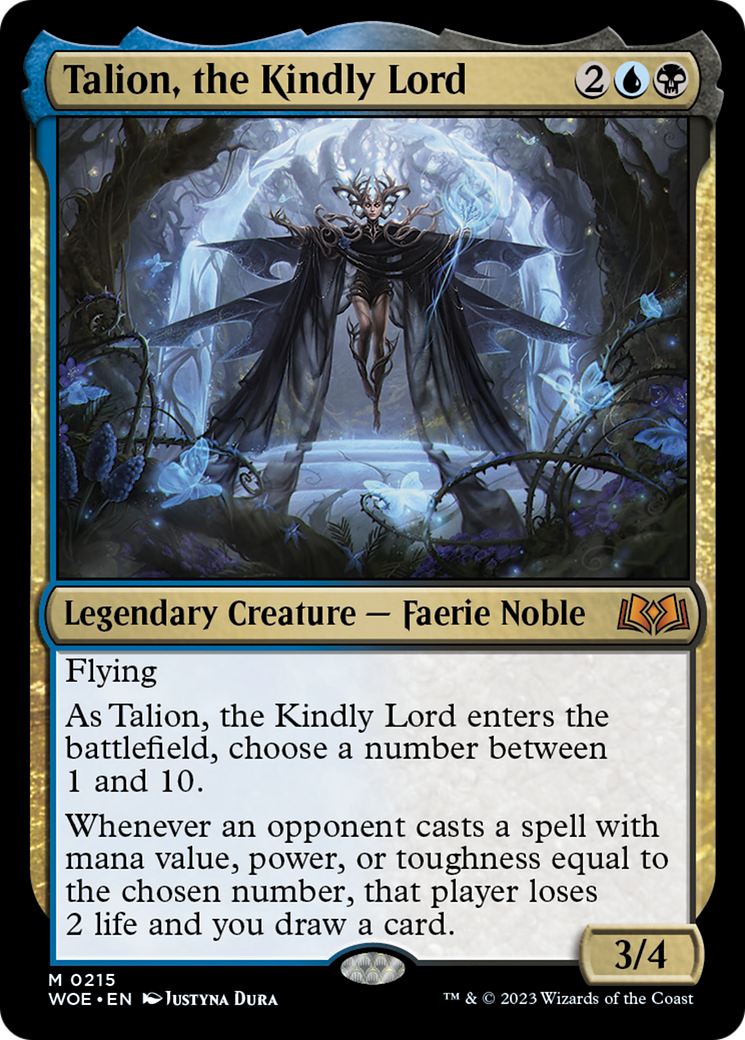 Talion, the Kindly Lord [Wilds of Eldraine] | Infinity Cards & Collectibles