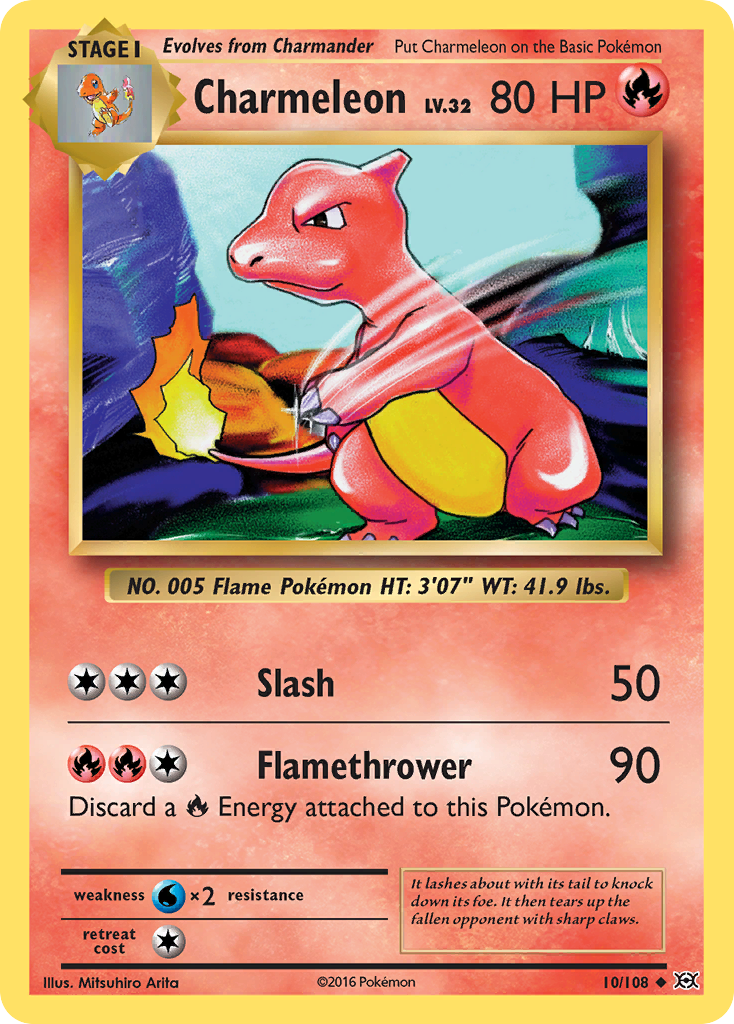 Charmeleon (10/108) [XY: Evolutions] | Infinity Cards & Collectibles