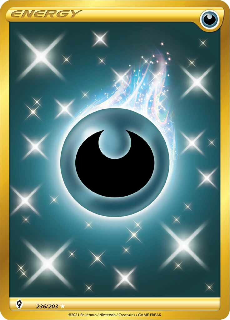 Darkness Energy (236/203) [Sword & Shield: Evolving Skies] | Infinity Cards & Collectibles
