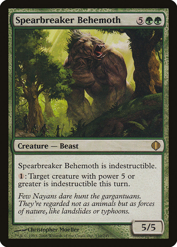 Spearbreaker Behemoth [Shards of Alara] | Infinity Cards & Collectibles